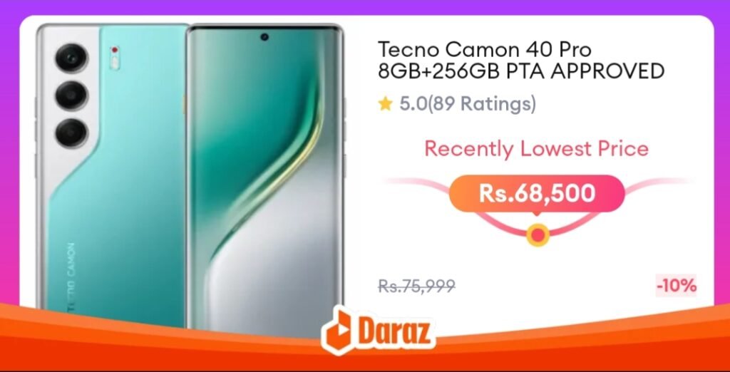 Tecno camon 40 pro review