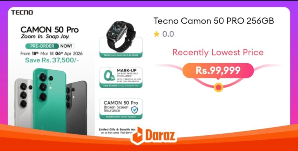 Tecno camon 50 pro